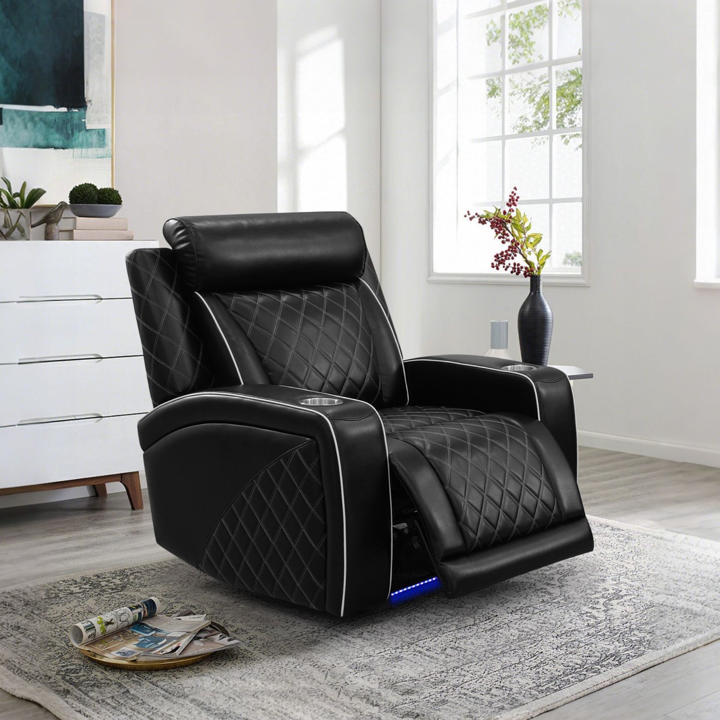 Paramount Power Recliner Chair - Black
