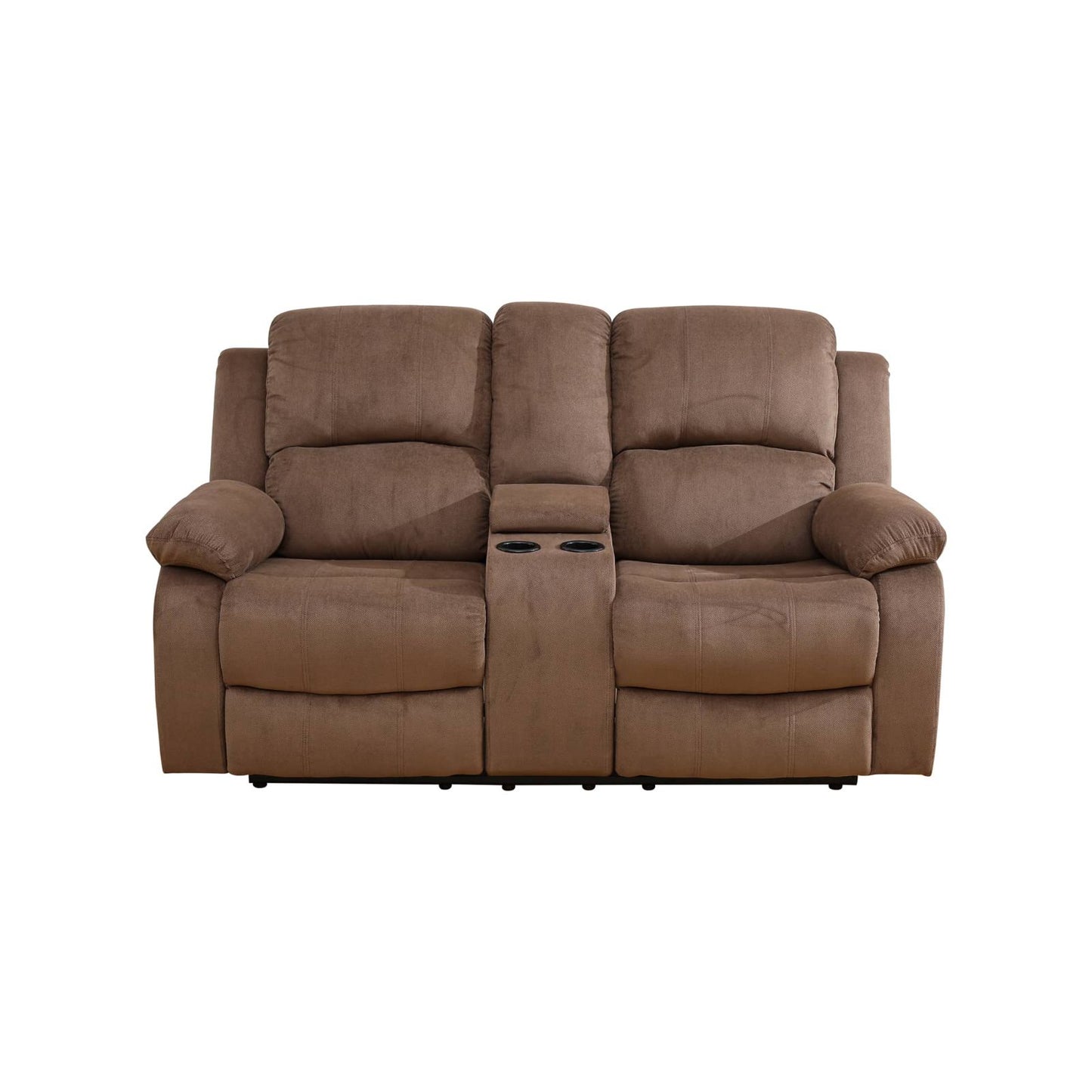Nelson II Reclining Loveseat - Brown