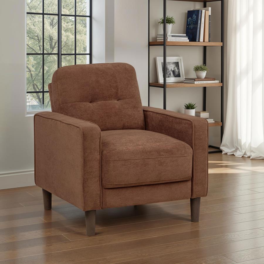 Bowen II Chair in Rust – available at Paty Furniture in Tacoma, Kent, and Burien.