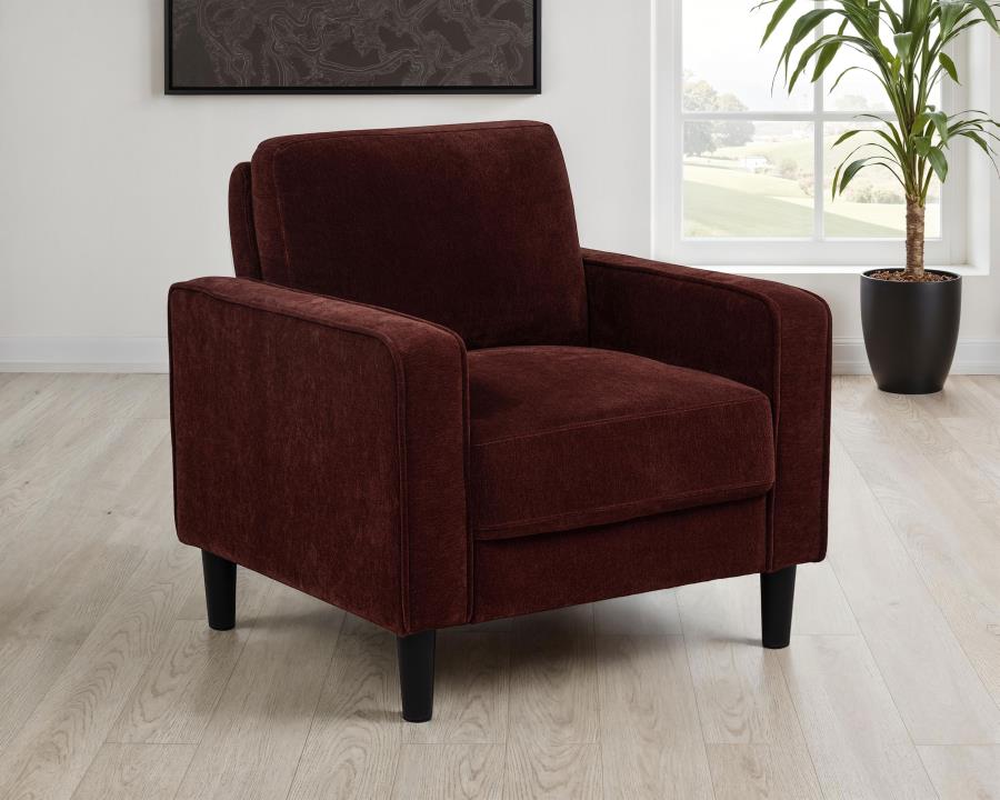 Ruth II Fabric Chair - Rust