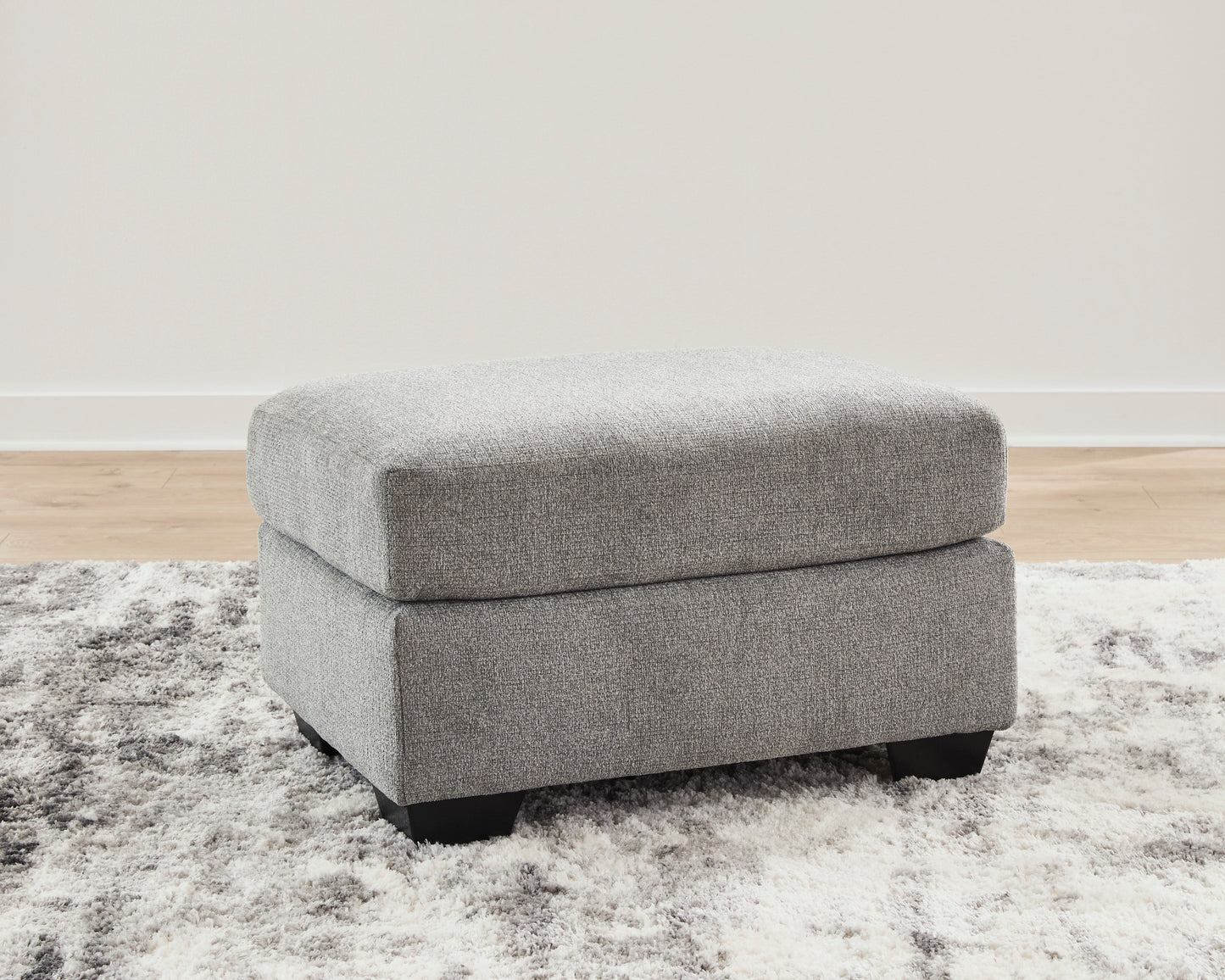 Loreo ottoman in flint