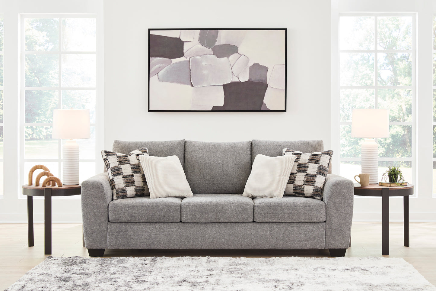 Loreo sofa in flint