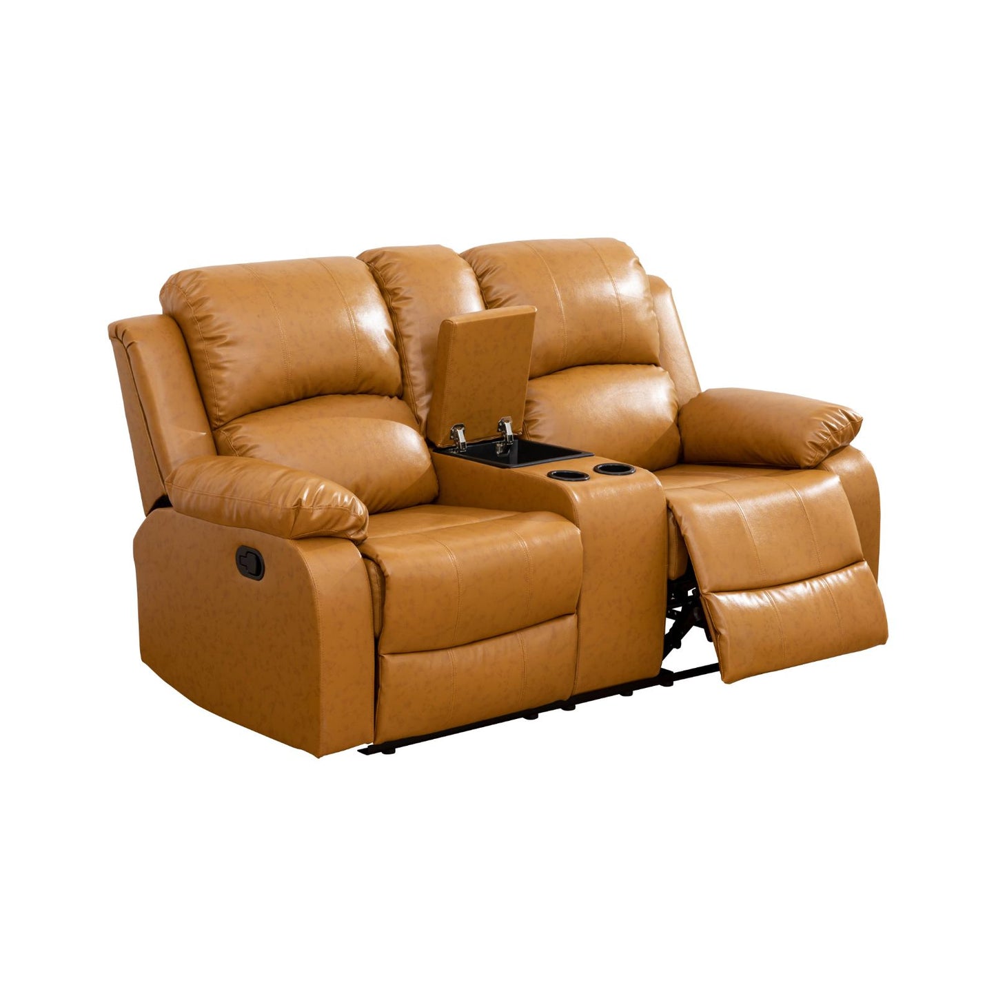 Nelson ginger reclining loveseat