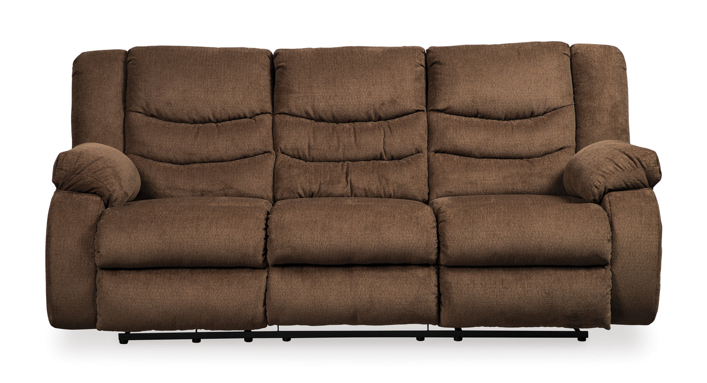 Tulen Reclining Sofa - Chocolate