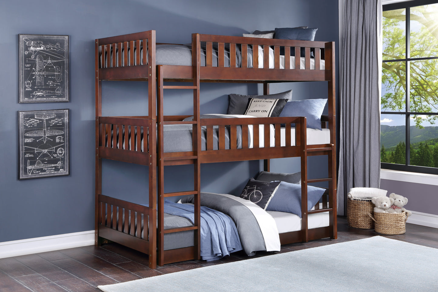 Triple Bunkbed