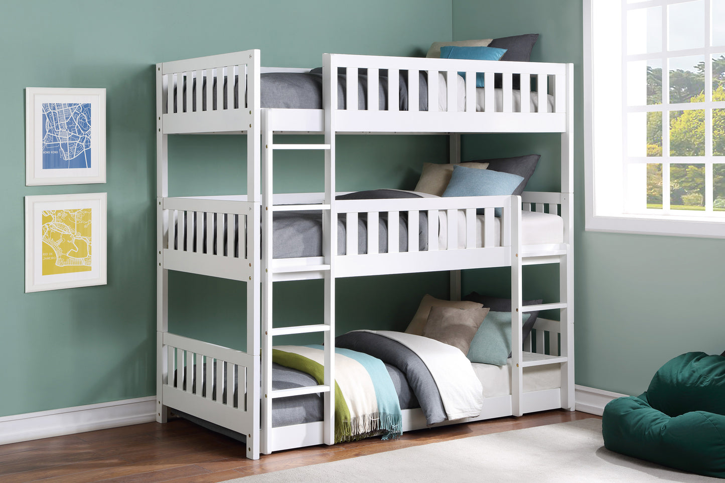 Triple Bunkbed