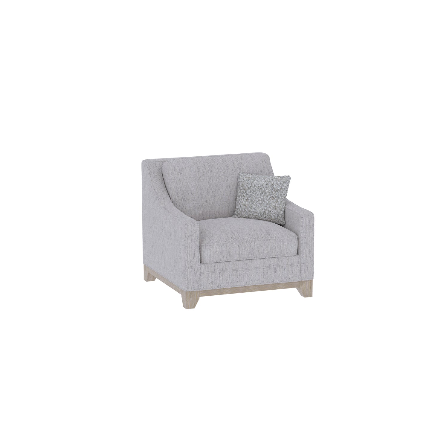 Kora beige herringbone chair