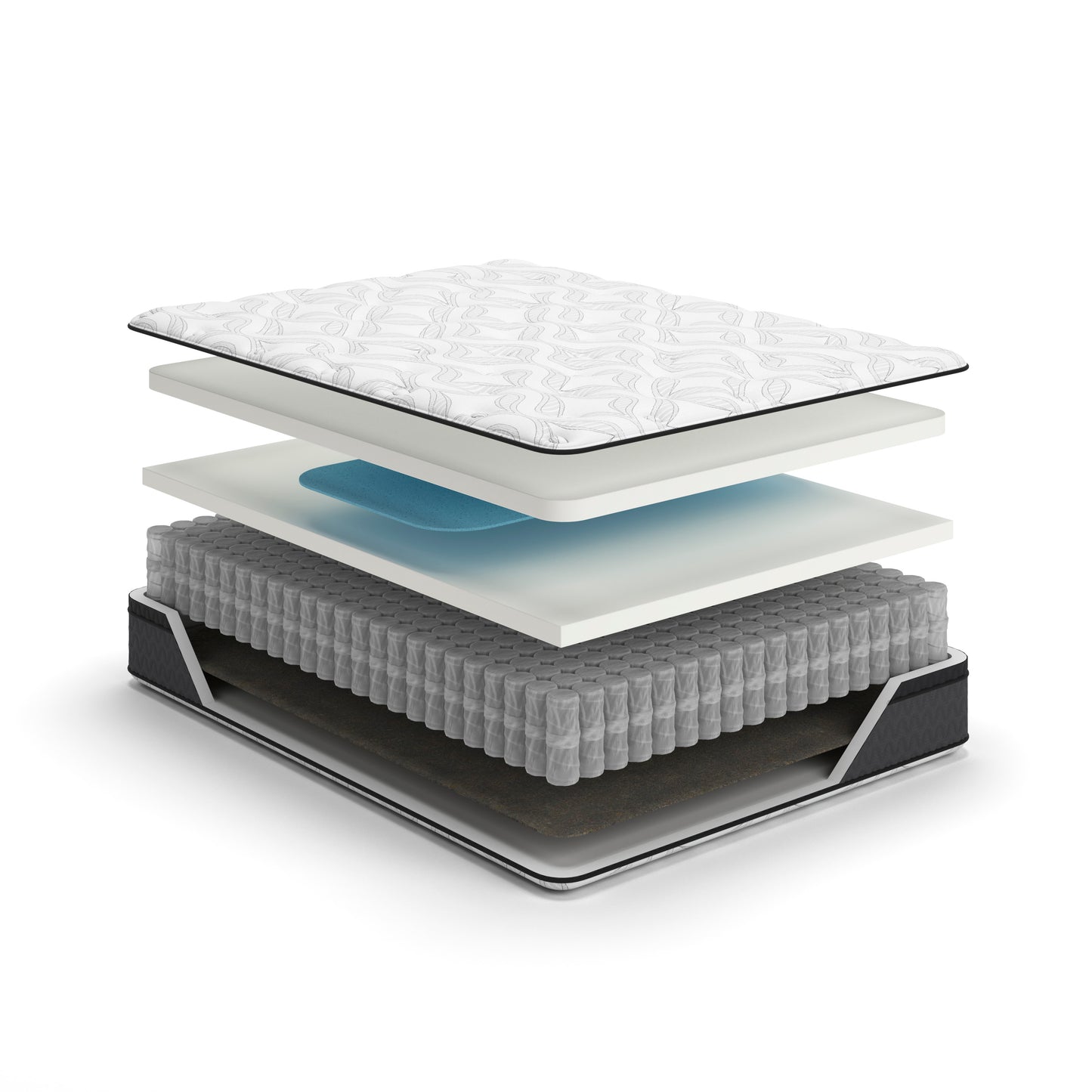 12 Inch Pocketed Hybrid Mattress