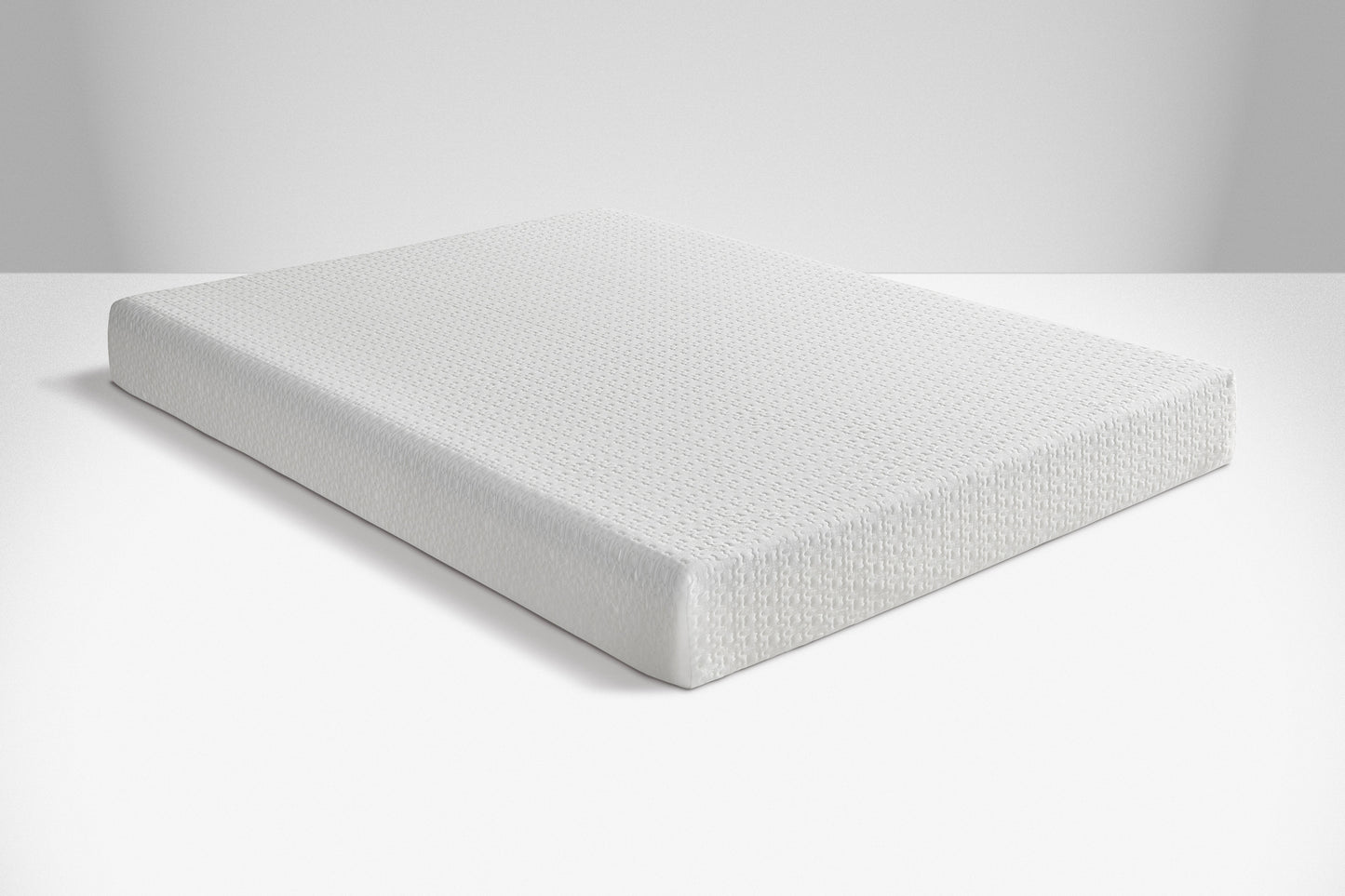 Close-up of soft, breathable Tencel cover on Alatir 6" mattress designed for temperature regulation