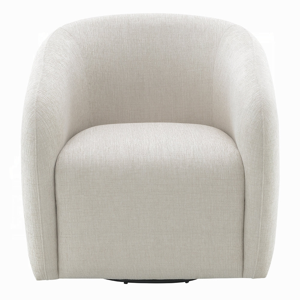 Etienne Swivel Chair alternate view in Beige