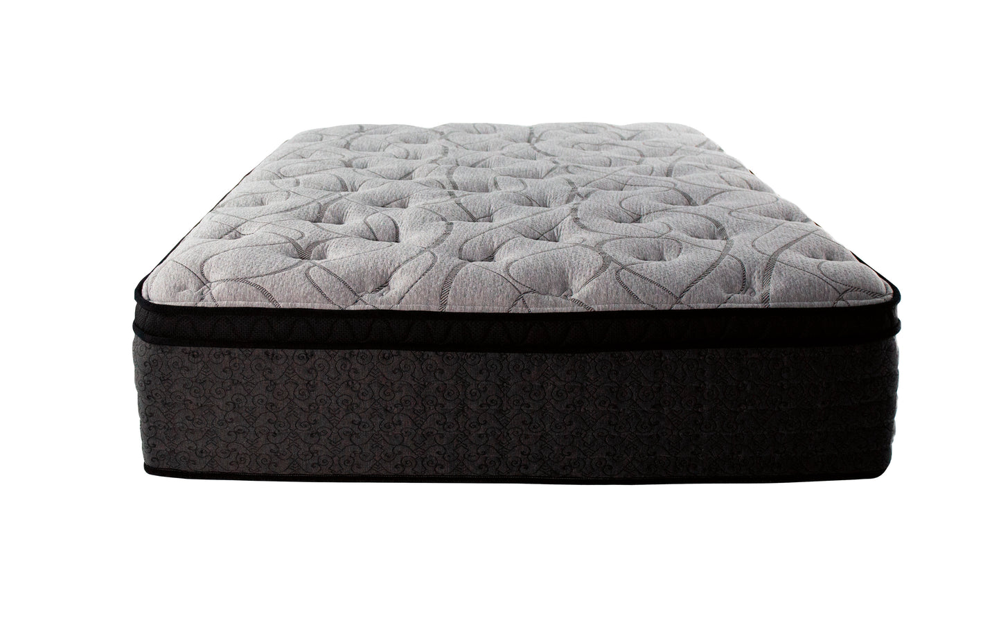 Hybrid 1600 Eurotop Mattress with 16.5-inch profile, plush Eurotop surface, and traditional comfort design