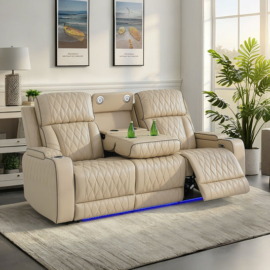 Aurora Luxe Power Reclining Sofa