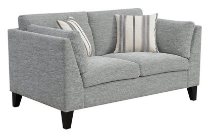 Elsbury loveseat with clean coastal-inspired lines
