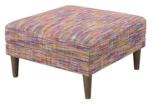 Jax ottoman in blue