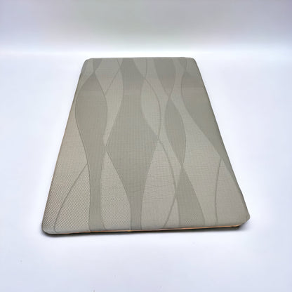 14-inch gel memory foam mattress with copper-infused foam, convoluted comfort layers, and charcoal base – Queen size shown
