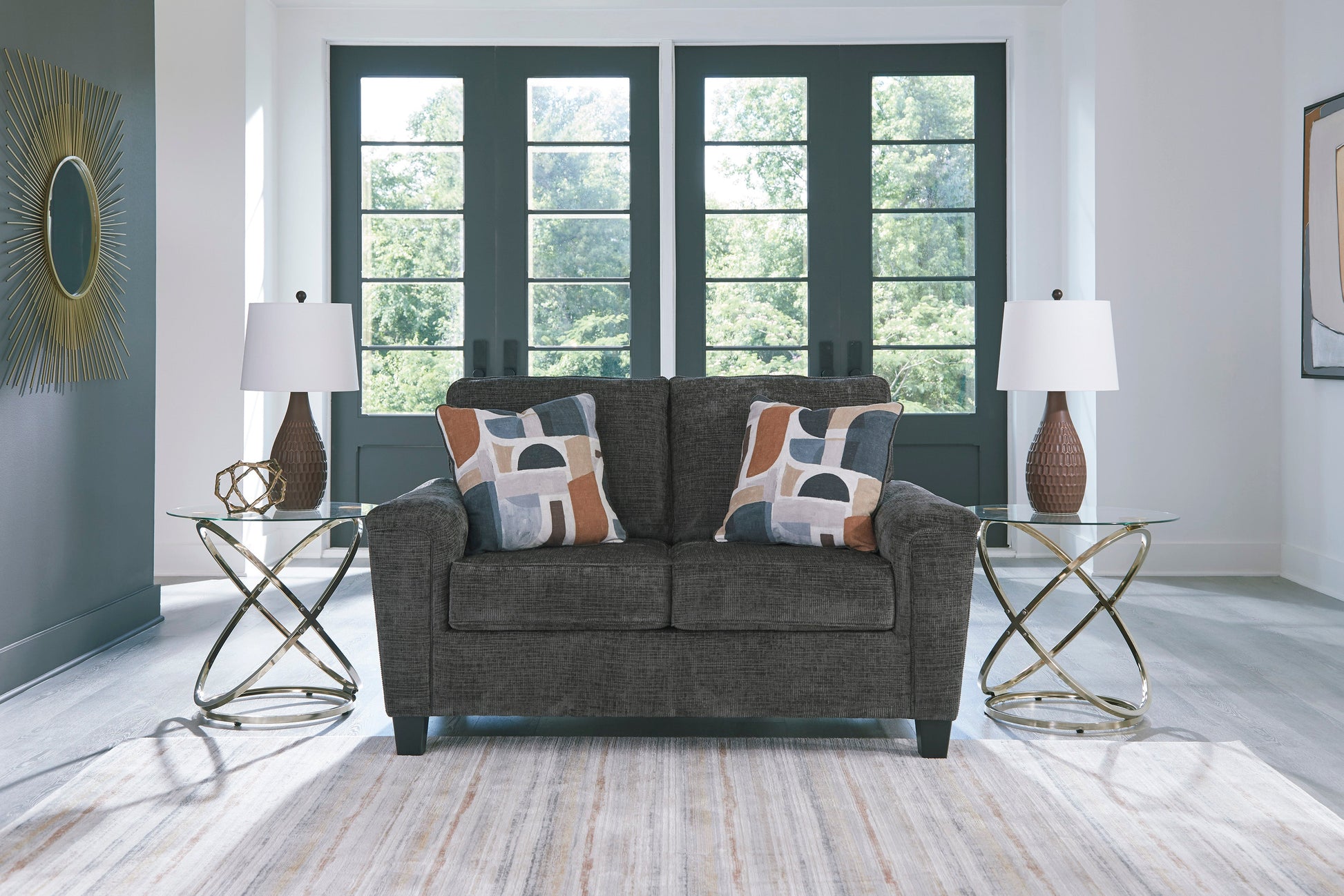 Erinslane Loveseat in Dusk