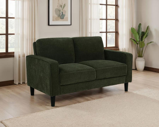 Ruth II Fabric Loveseat - Matcha