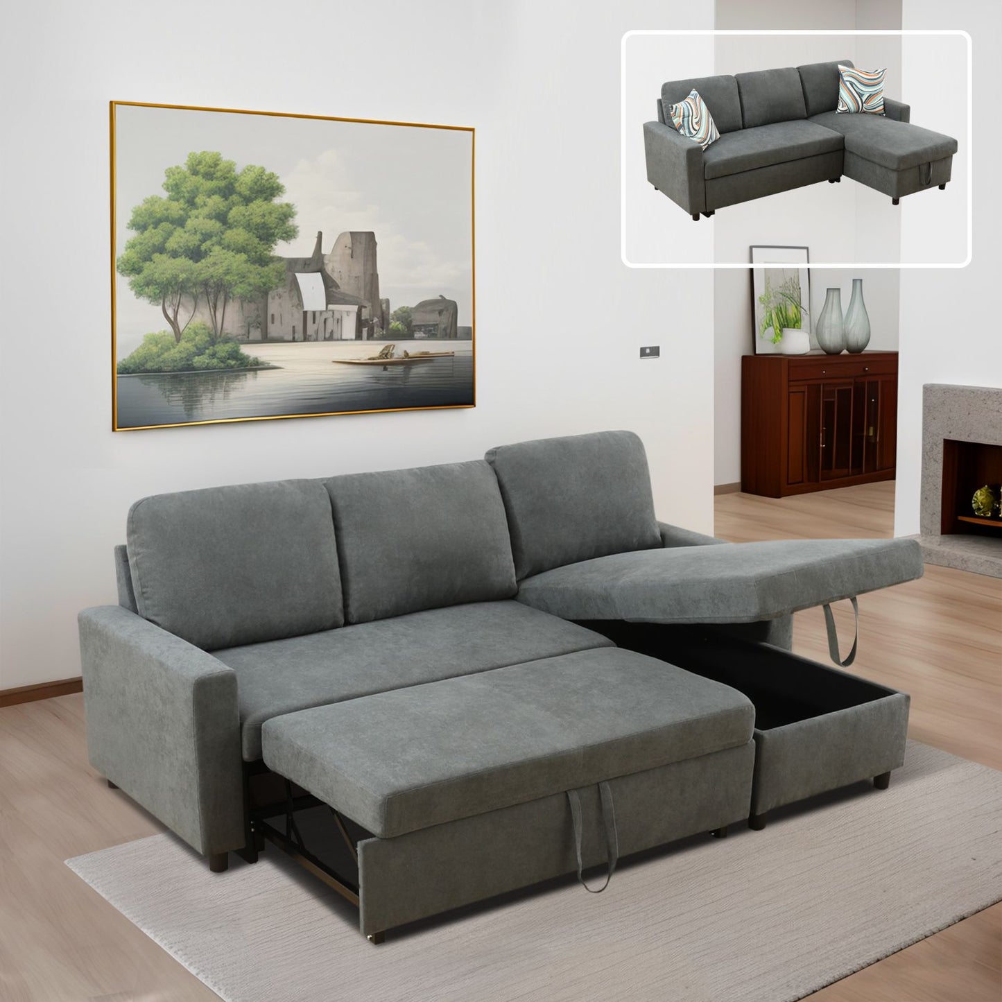 Aspen Storage Sofa Bed