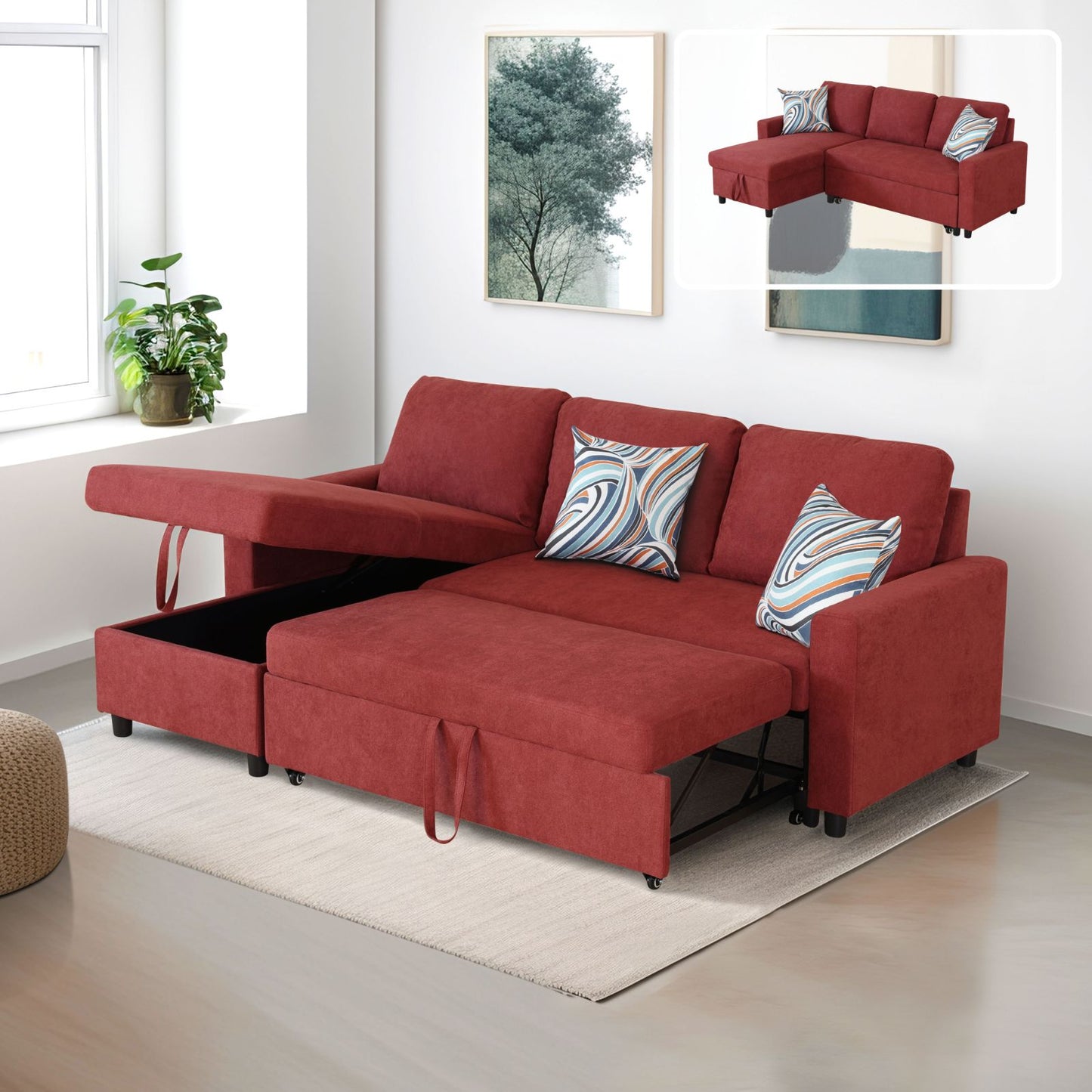 Aspen Storage Sofa Bed