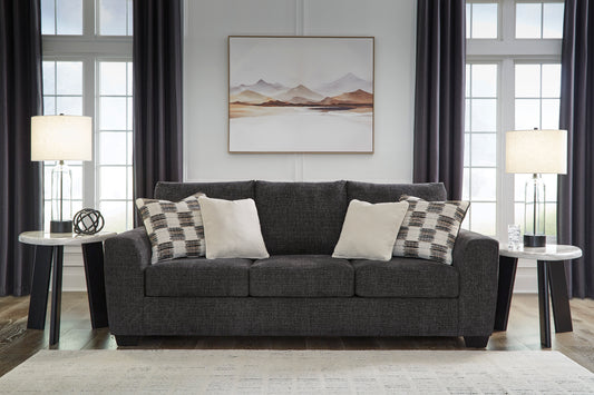 Loreo sofa in ebony