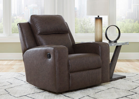 Lavenhorne rocker recliner chair in granite