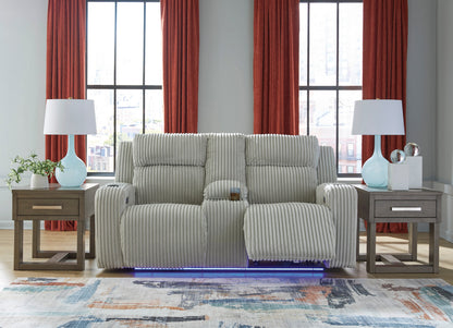 Forest Lake Loveseat in Light Gray