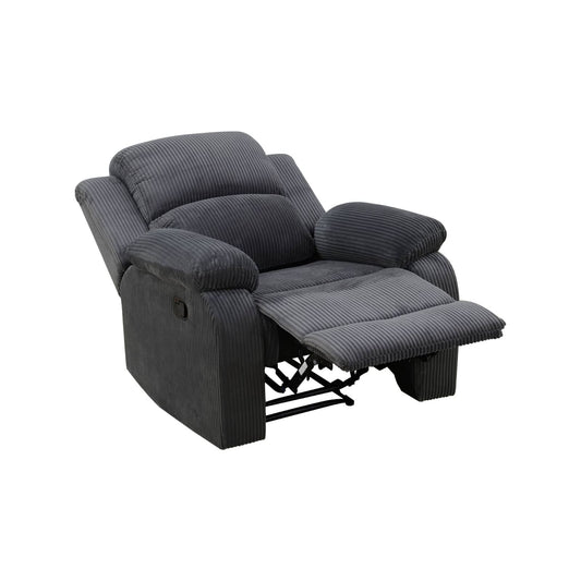 Nelson II Recliner Chair - Grey Corduroy