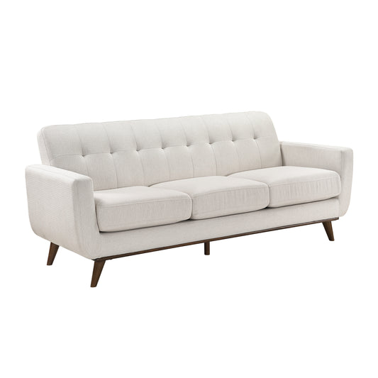 Martina beige textured fabric sofa