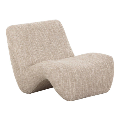 Spiro Modern Beige Fabric Accent Chair