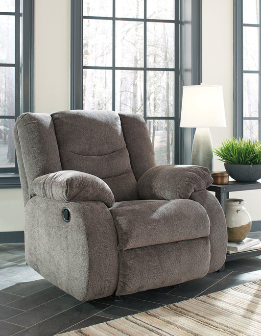 Tulen Rocker Recliner Chair - Gray