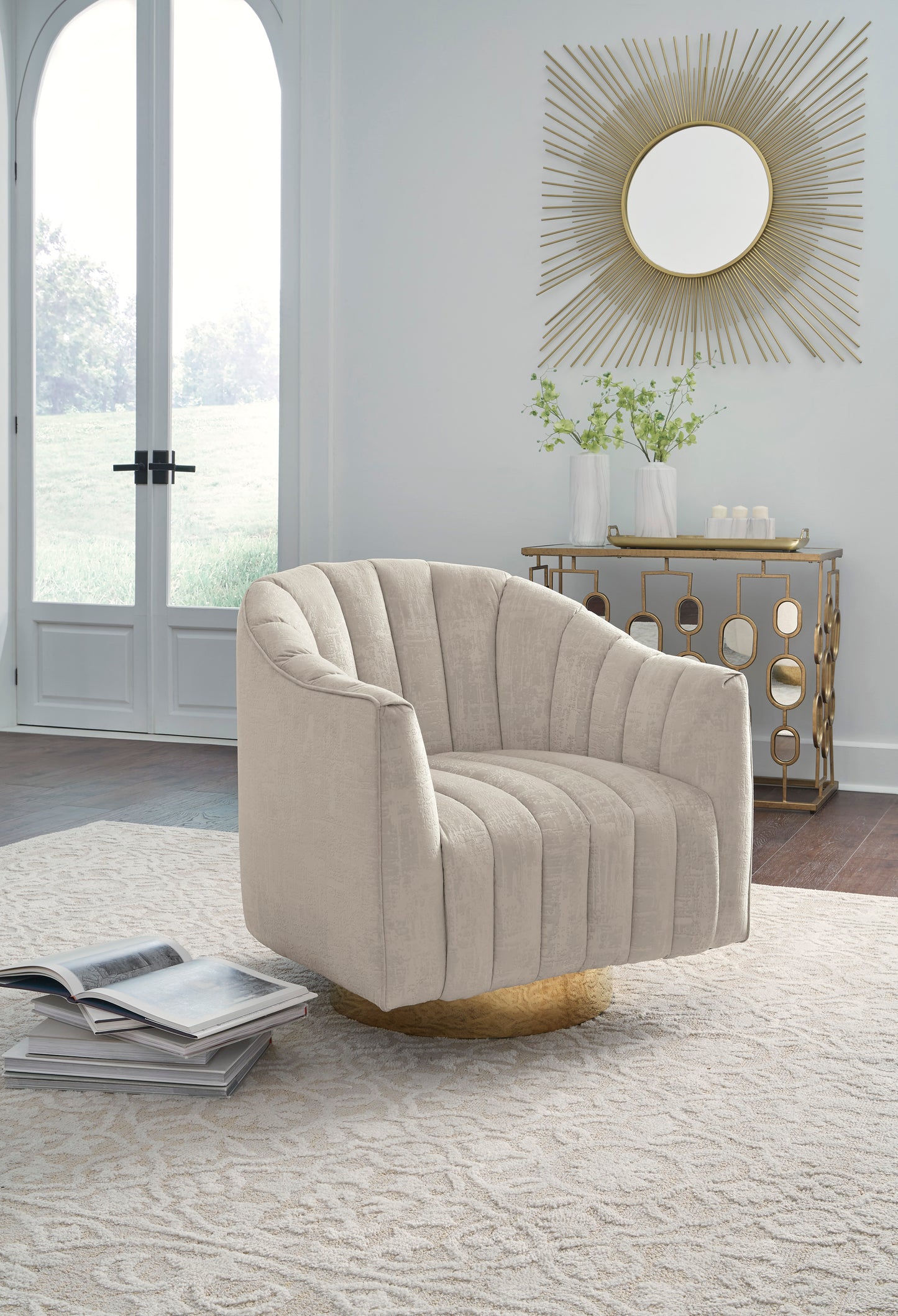 Penzlin Swivel Accent Chair