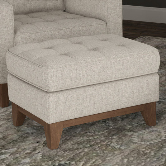 Presley Chair Ottoman - Flax