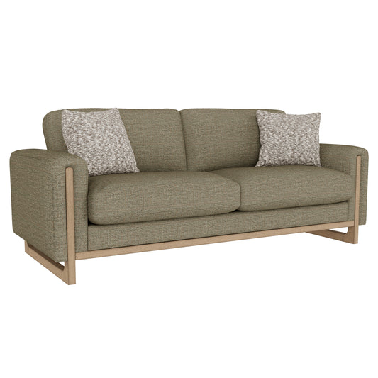 Sutton Place Olive Green Sofa - Olive Green