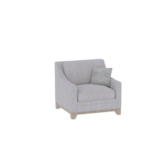 Kora beige herringbone chair