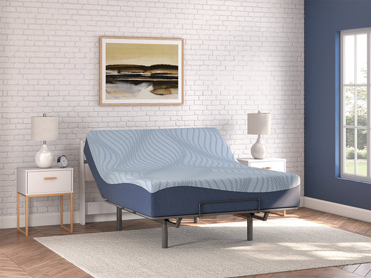 Peak 2.0 12-inch memory foam twin mattress with firm support, high-density foam, and durable stretch knit cover