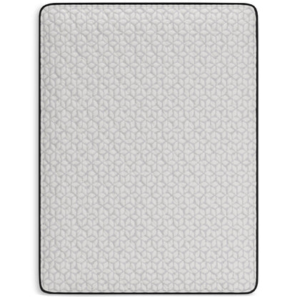 Top view of Limited Edition Firm Mattress featuring luxury cotton fiber quilted top and 4-way stretch knit cover