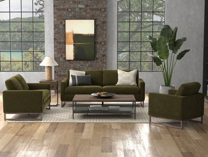 Cedric living room collection in Olive