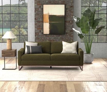Cedric Sofa in Olive lifestyle view