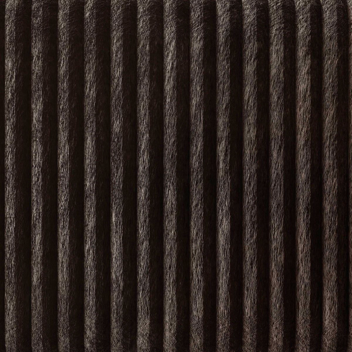 Chocolate corduroy upholstery swatch for the Riverton Collection