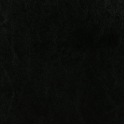Dorian black faux leather upholstered twin panel bed, detail view