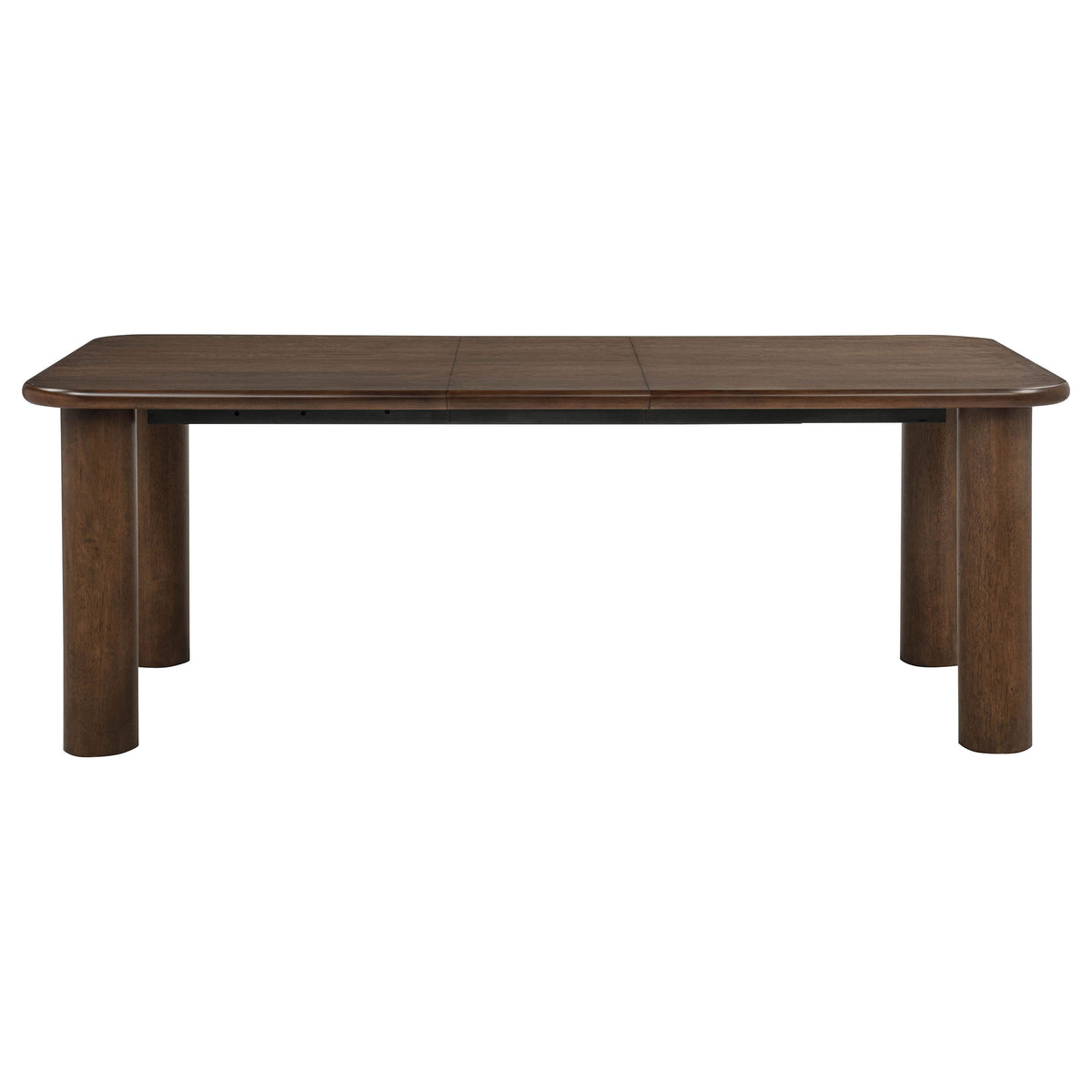 Faulkner cream upholstered dining set detail view