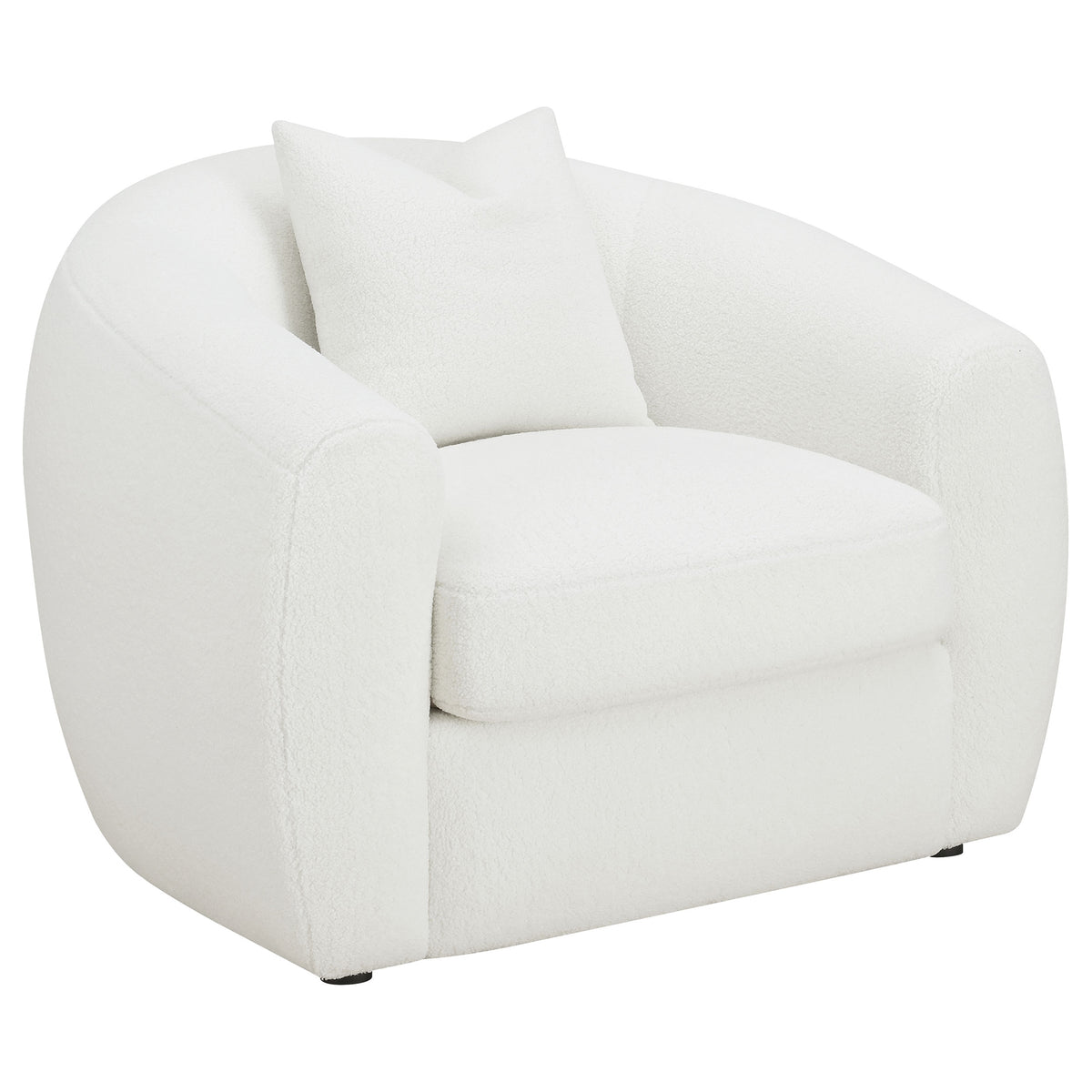 Isabella chair in Ivory boucle