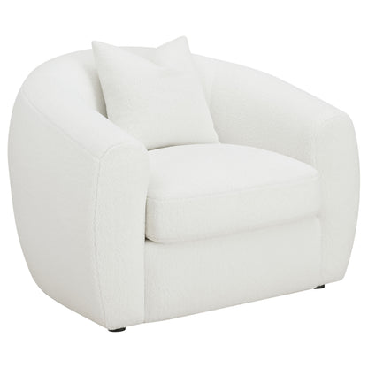 Isabella chair in Ivory boucle