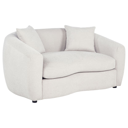 Isabella Sand fabric and cushion detail