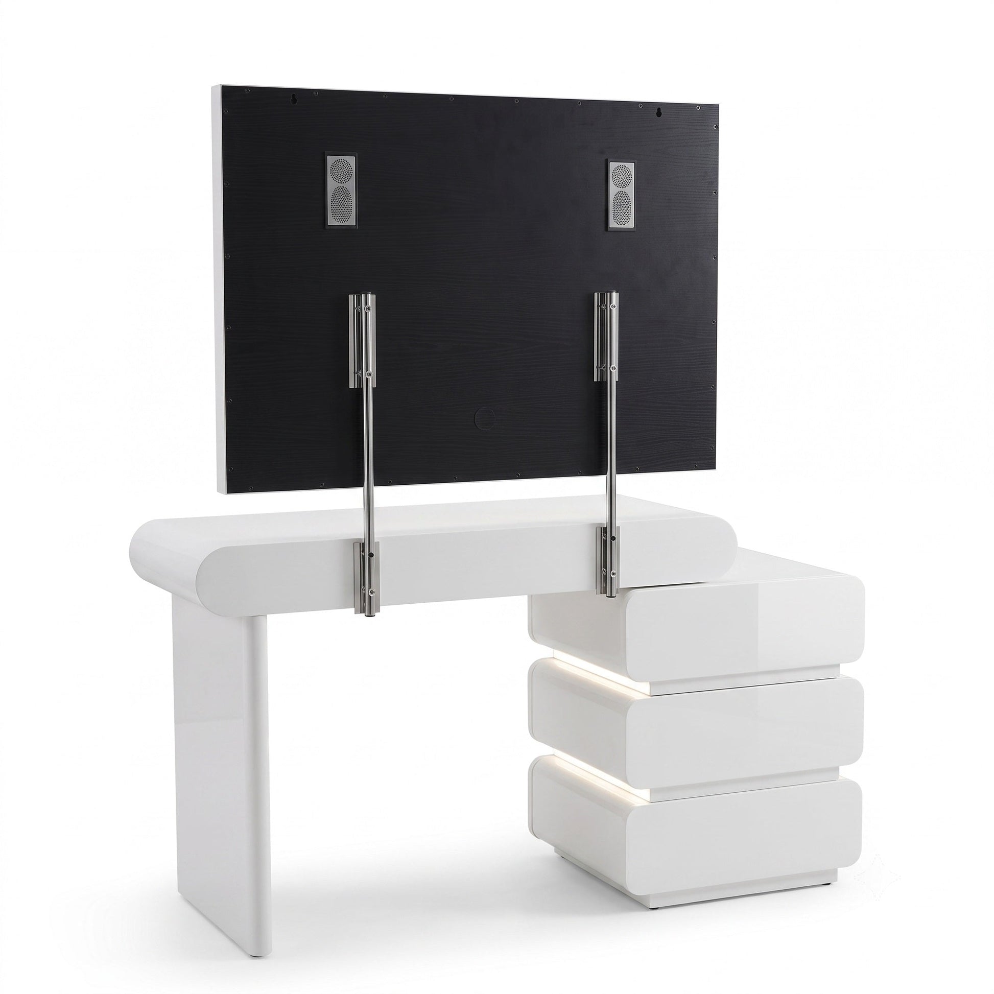 Jenny vanity three-color dimmable makeup lighting controls