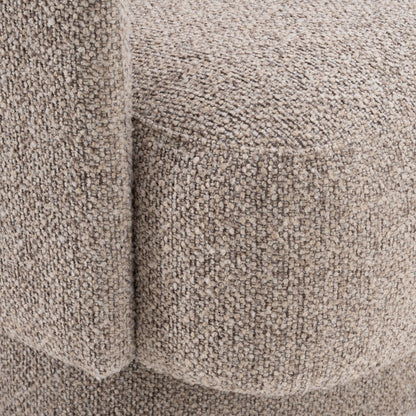 Johnny Modern Brown Fabric Accent Chair