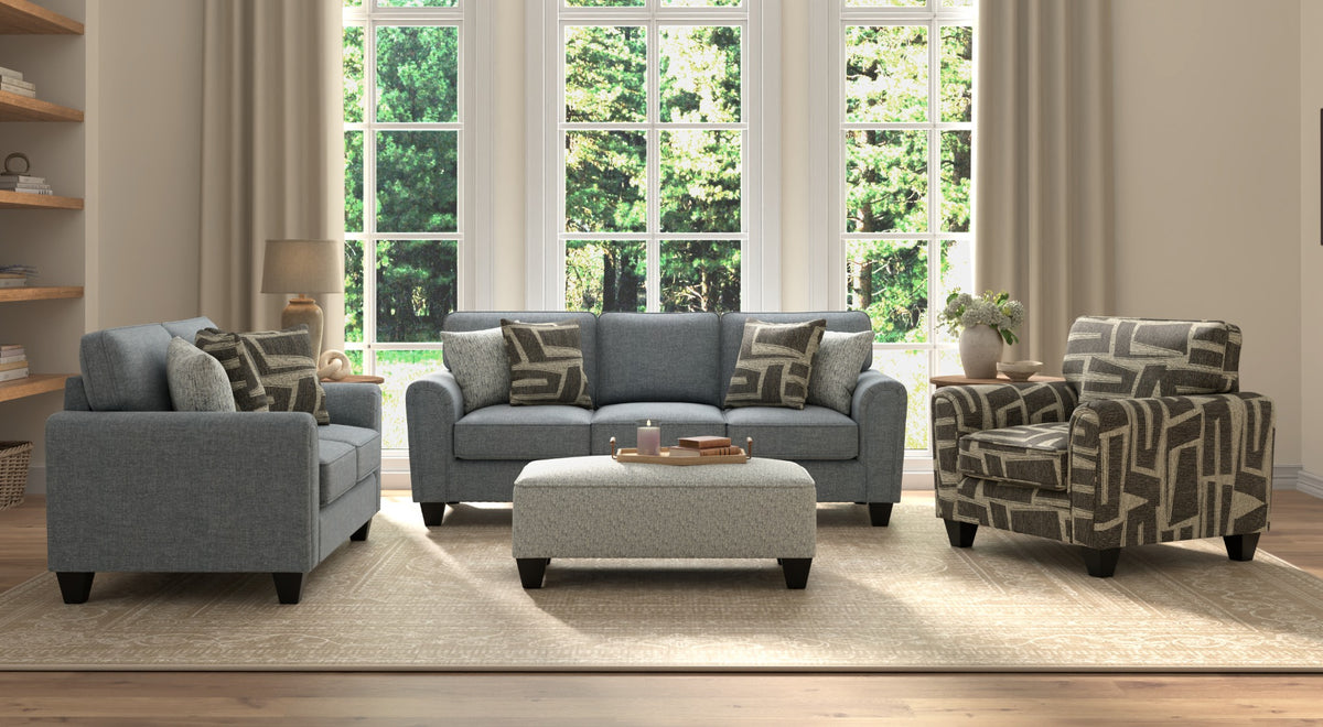 Lakelynn living room collection in Blue