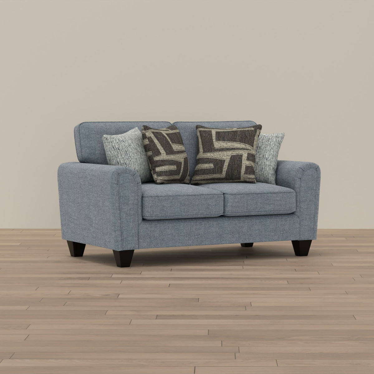 Lakelynn Loveseat in Blue lifestyle view