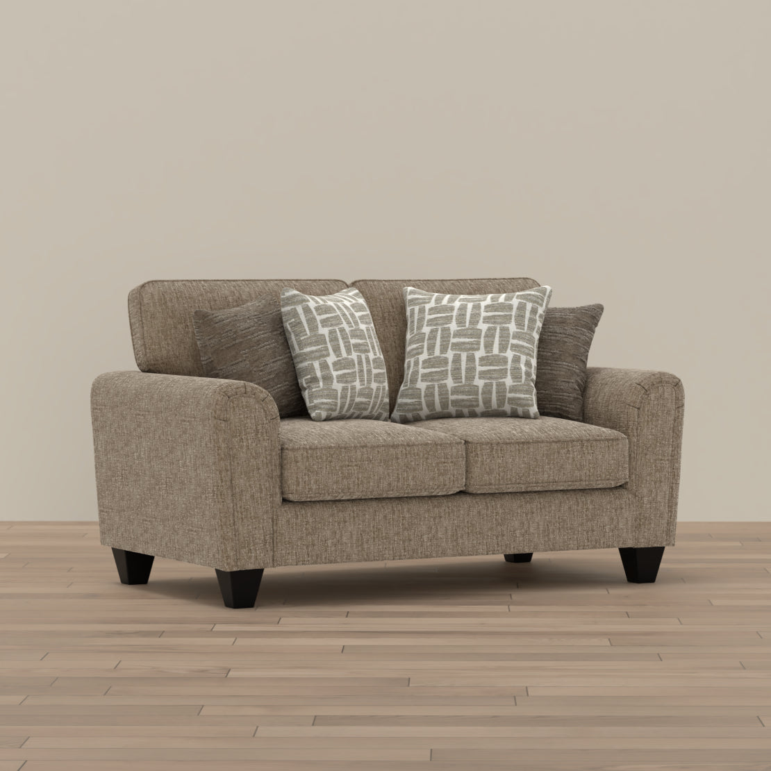 Lakelynn Loveseat in Tan lifestyle view