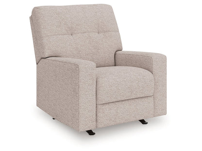 Larimer Rocker Recliner in Stone